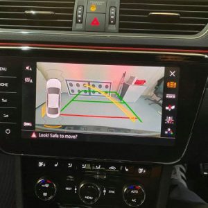 skoda superb rear camera