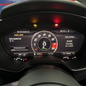 audi sport layout display