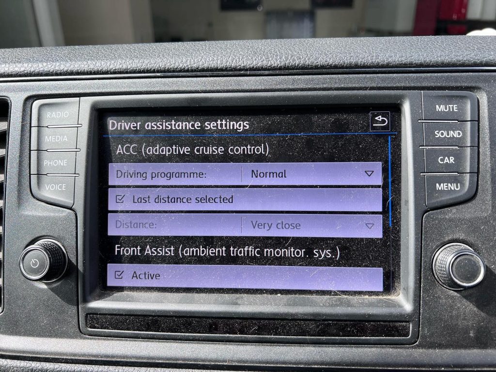 VW Crafter ACC Retrofit VW Retrofit