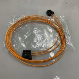 Straight MOST fibre optic cable for Virtual Cockpit