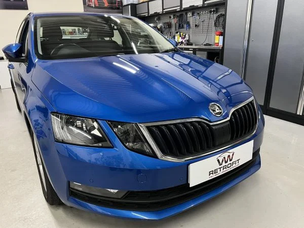 Škoda Octavia at the VW Retrofit workshop