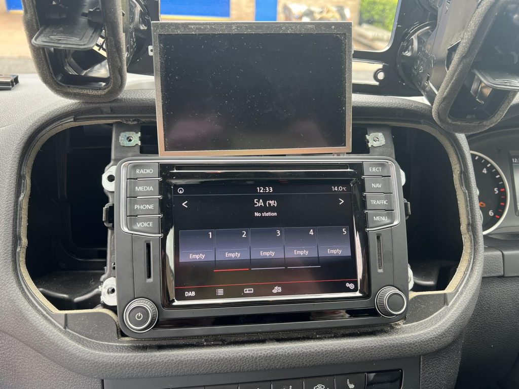 Discover Media Screen Repair VW Retrofit