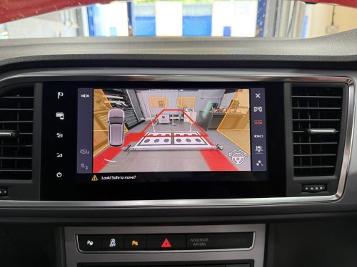 ateca reverse camera upgrade