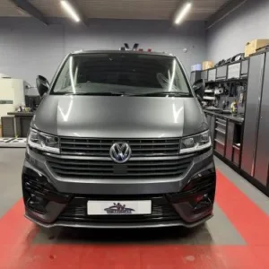 VW Transporter T6.1 at the VW Retrofit workshop in Redditch