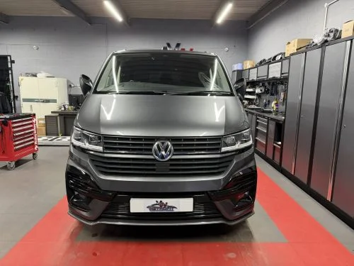 VW Transporter T6.1 at the VW Retrofit workshop in Redditch