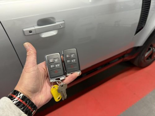 land rover remote key