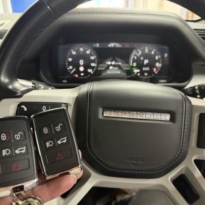 land rover remote key