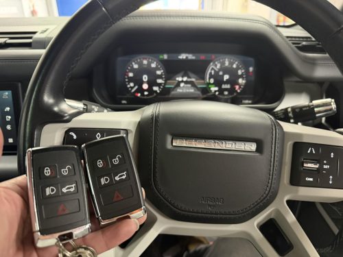 land rover remote key