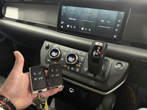 land rover remote key