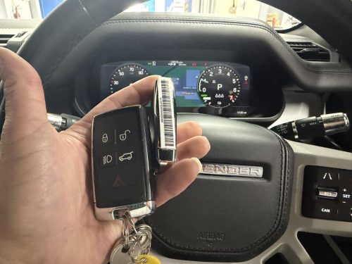land rover remote key