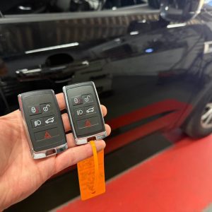 Jaguar replacement remote key identification