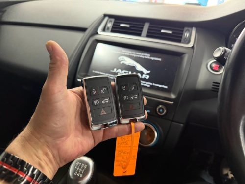 Genuine Jaguar smart key supplied and programmed