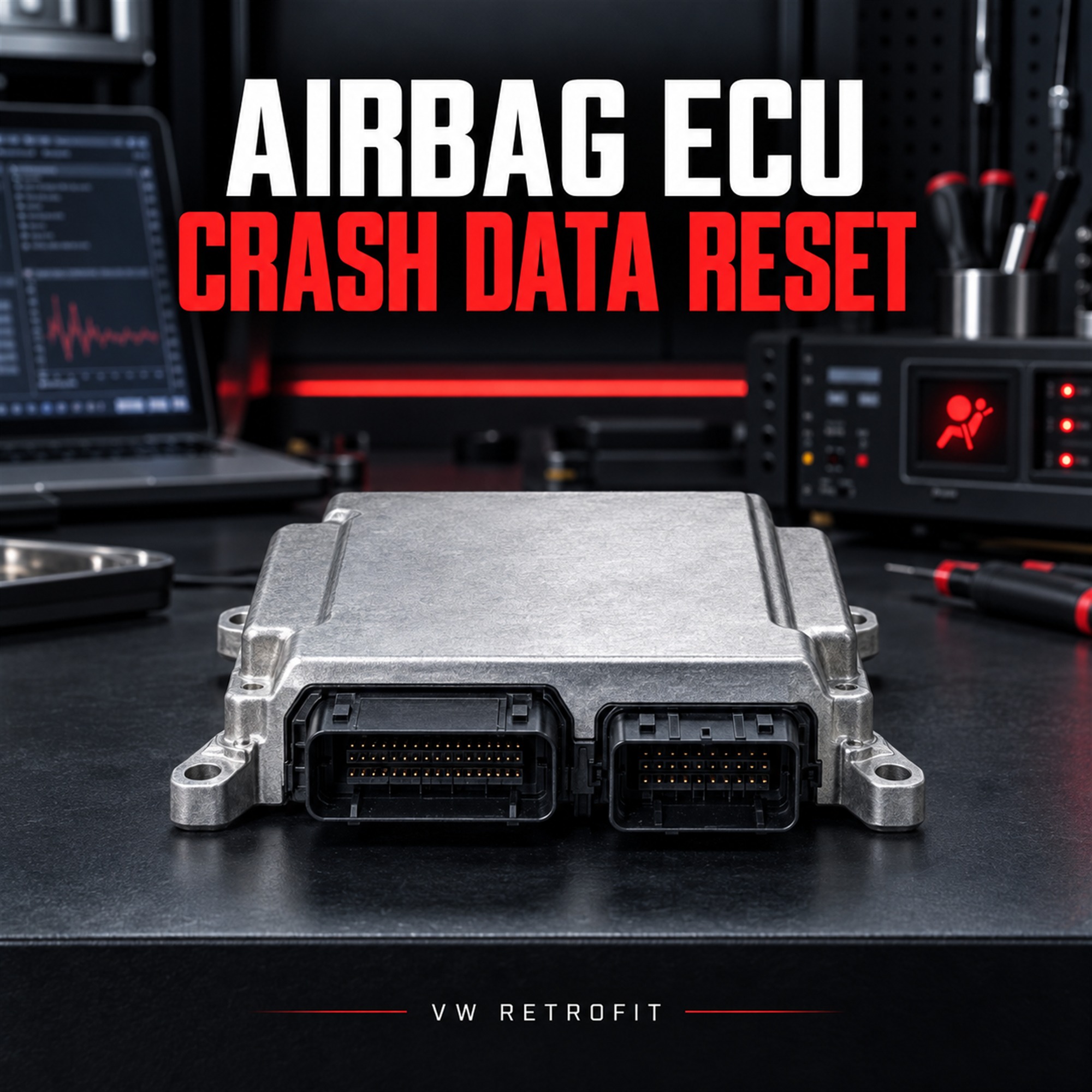 Airbag ECU crash data reset service