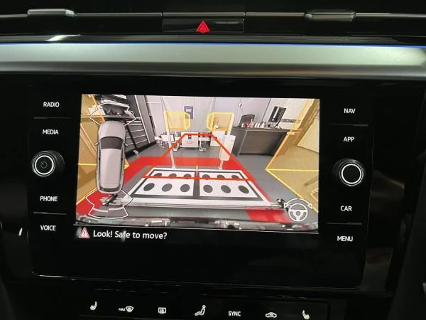 Arteon Shooting Brake wide-angle rear camera view
