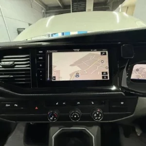 Discover Pro MIB3 navigation map on a 9.2-inch screen in a VW Transporter T6.1