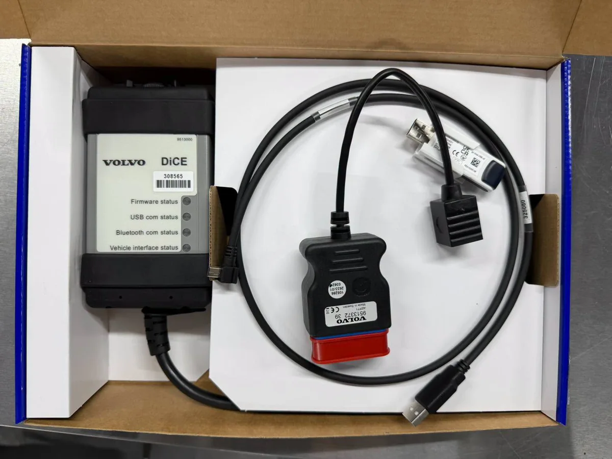 Volvo VIDA DiCE diagnostic interface and vehicle connection equipment