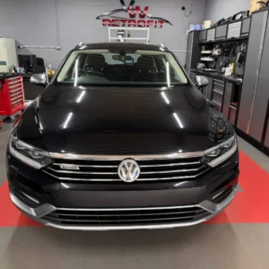 VW Passat B8 at workshop for spare key programming