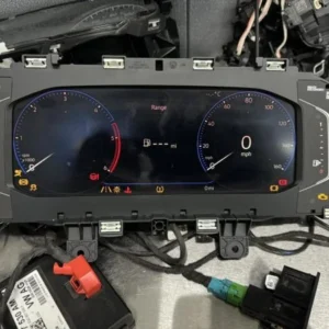 VW t roc Virtual Cockpit digital instrument cluster